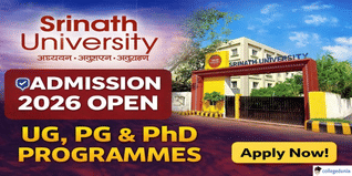 Srinath University Begins Admission 2026; Apply Now @srinathuniversity.co.in